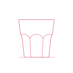 Objects Drinking Glasses Ikea Pokal Glass 9 Oz Stencil Svg Design File, Free Vectors File